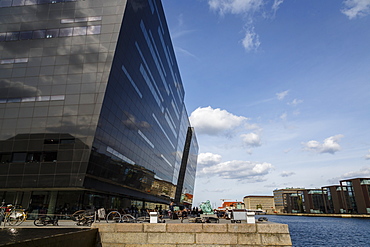 The Black Diamond building, housing the Royal Library, Copenhagen, Denmark, Scandinavia, Europe