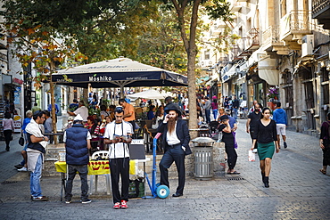 Ben Yehuda pedestrian street, Jerusalem, Israel, Middle East