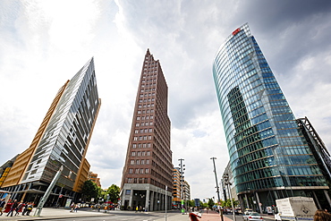 Buildings on Potsdamer Platz, Mitte, Berlin, Germany, Europe