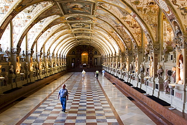 Antiquarium room at the Residenzmuseum, Munich, Bavaria, Germany, Europe