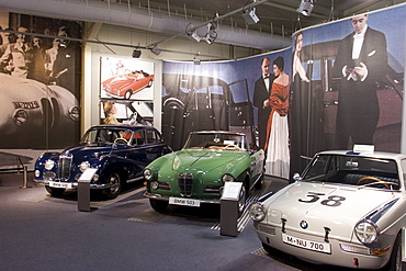 BMW car museum, Munich, Bavaria, Germany, Europe