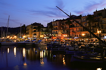 Waterfront, Calvi, Corsica, France, Mediterranean, Europe