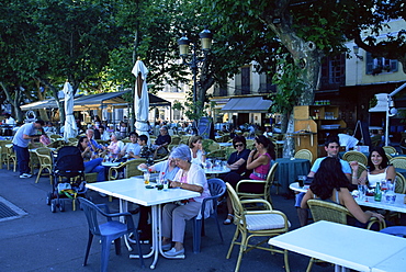 Place St. Nicolas, Bastia, Corsica, France, Europe