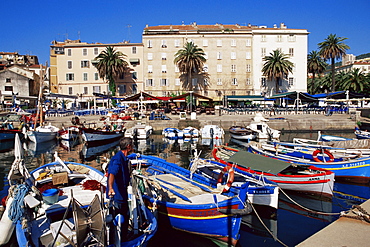 Ajaccio harbour, Corsica, France, Mediterranean, Europe