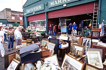 Barras Flea Market on Saturdays, Glasgow, Scotland, United Kingdom, Europe