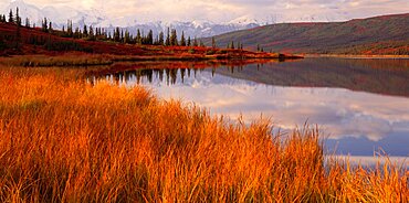 Wonder Lake & Alaska Range Denali National Park AK USA