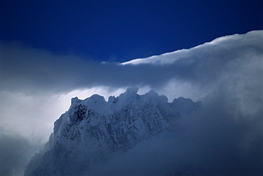 Bariloche Point, view from Valle Frances, Torres del Paine National Park, Chile, South America