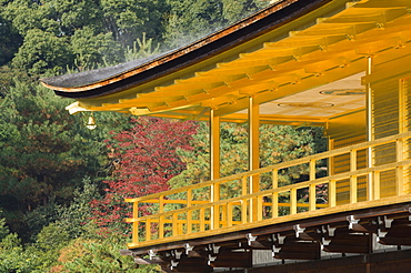 Kinkakuji Temple (Golden Pavilion), UNESCO World Heritage Site, Kyoto, Kansai (Western Province), Honshu, Japan, Asia