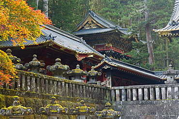 Taiyu-in Mausoleum, Nikko, Central Honshu (Chubu), Japan, Asia