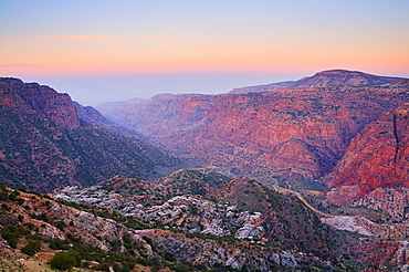 Wadi Dana, Dana Nature Reserve, Jordan, Middle East