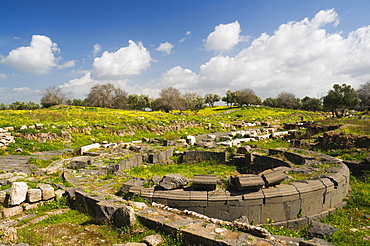 The Baths, Umm Qais Roman City, Umm Qais, Jordan, Middle East