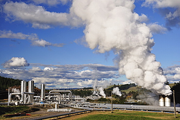 Wairakei Geothermal Power Station, Waikato, North Island, New Zealand, Pacific