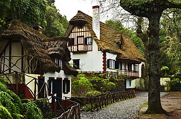 Traditional Madeira house, Queimadas, Madeira, Portugal, Atlantic Ocean, Europe