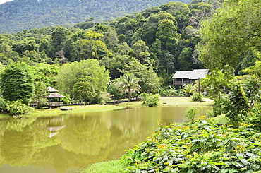 Sarawak Cultural Village, Sarawak, Borneo, Malaysia, Southeast Asia, Asia