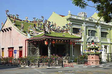 Khoo Kongsi Temple, George Town, UNESCO World Heritage Site, Penang, Malaysia, Southeast Asia, Asia