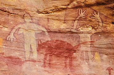 Rock art, Split Rock, Leura, Queensland, Australia, Pacific