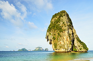 Koh Nok, Pranang Cave Beach, Rai Leh (Railay), Andaman Coast, Krabi Province, Thailand, Southeast Asia, Asia