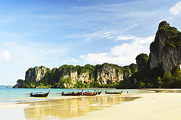 Rai Leh West Beach, Rai Leh (Railay), Andaman Coast, Krabi Province, Thailand, Southeast Asia, Asia