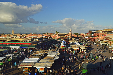 Jemaa El Fna, Medina, Marrakesh, Morocco, North Africa, Africa