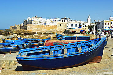 View of Essaouira, Atlantic Coast, Morocco, North Africa, Africa