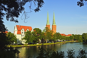 Old Town of Lubeck, UNESCO World Heritage Site, Schleswig-Holstein, Germany, Europe 