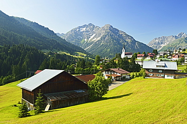 Hirschegg, Kleines Walsertal, Austria, Europe 