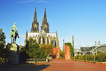 Cologne Cathedral, UNESCO World Heritage Site, Cologne, North Rhine-Westphalia, Germany, Europe