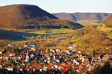 Bad Ueberkingen, Swabian Alb, Baden-Wurttemberg, Germany, Europe 