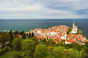 Piran, Gulf of Piran, Adriatic Sea, Slovenia, Europe