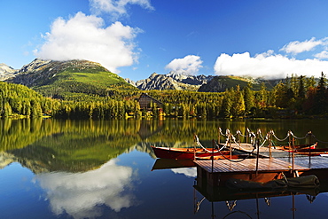 Strbske Pleso, High Tatras (Vysoke Tatry), Slovakia, Europe