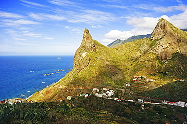 Taganana village, Anaga Mountains, Tenerife, Canary Islands, Spain, Atlantic, Europe