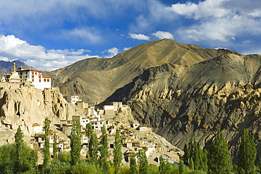 Lamayuru gompa (monastery), Lamayuru, Ladakh, Indian Himalayas, India, Asia