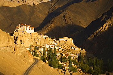 Lamayuru gompa (monastery), Lamayuru, Ladakh, Indian Himalayas, India, Asia