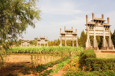 Tangyue Memorial Arches, Anhui Province, China, Asia