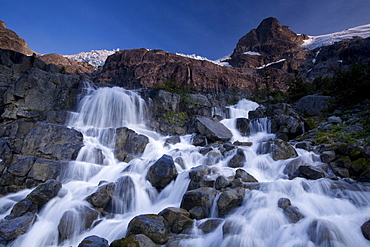 Landscape, Slalok Mountain, Joffre Lakes Provincial Park, British Columbia, Canada, North America