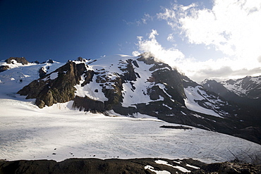 Mount Olympus and Blue Glacier, Olympic National Park, UNESCO World Heritage Site, Washington State, United States of America, North America