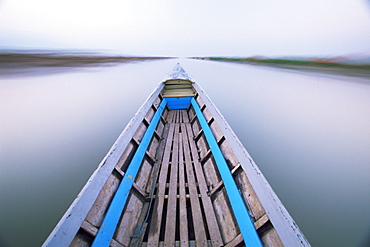 Lake boat, Inle Lake, Shan State, Myanmar (Burma), Asia