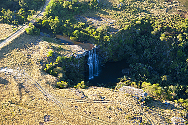 Waterfall at Wild Coast, Mbotyi, Eastern Cap, South Africa