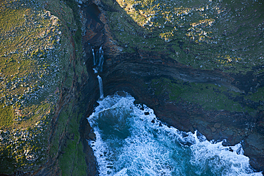 Waterfall at Wild Coast, Mbotyi, Eastern Cap, South Africa