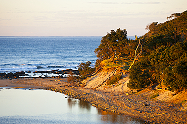 Landscape of Wild Coast, Mbotyi, Eastern Cap, South Africa