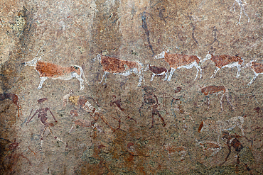 The White Lady Rock Painting, Brandberg, Erongo, Namibia