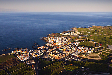 Aerial View of Alcala in Southwest of Tenerife, Tenerife, Canary Islands, Spain