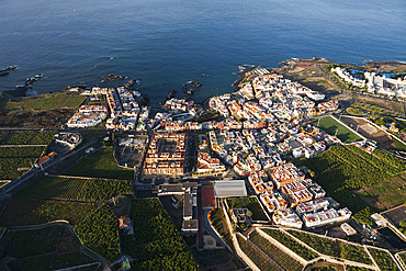 Aerial View of Alcala in Southwest of Tenerife, Tenerife, Canary Islands, Spain