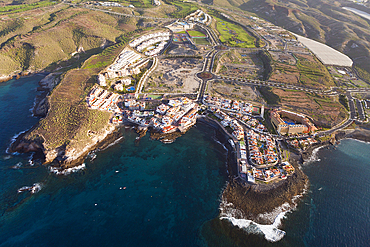 La Caleta in South of Tenerife, Tenerife, Canary Islands, Spain