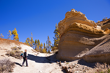 Pumice Stone Formation near Vilaflor, Tenerife, Canary Islands, Spain