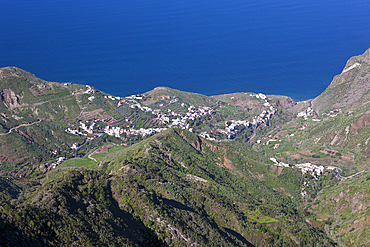 Taganana Village in the Anaga Mountains, Tenerife, Canary Islands, Spain