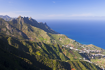 Taganana Village in the Anaga Mountains, Tenerife, Canary Islands, Spain