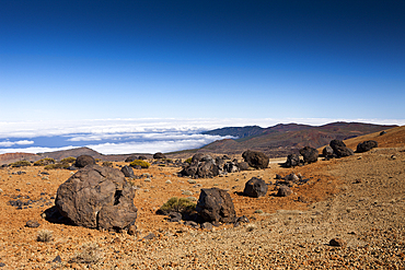 Teide Eggs or Lava Accreation Balls in Teide National Park, Tenerife, Canary Islands, Spain