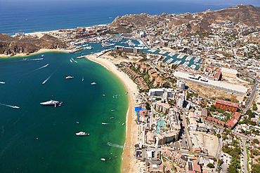 Harbour of Cabo San Lucas and Medano Beach, Cabo San Lucas, Baja California Sur, Mexico