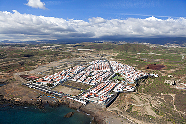 Aerial View of Abades, Tenerife, Spain